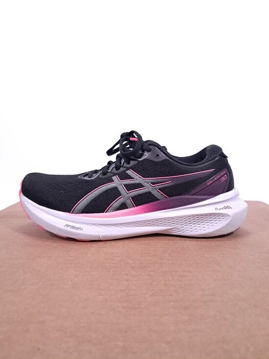 Asics Shoes - Asics Gel Kayano 30 Shoes Women 9 Black Pink Athletic Running Sneakers 1012B357